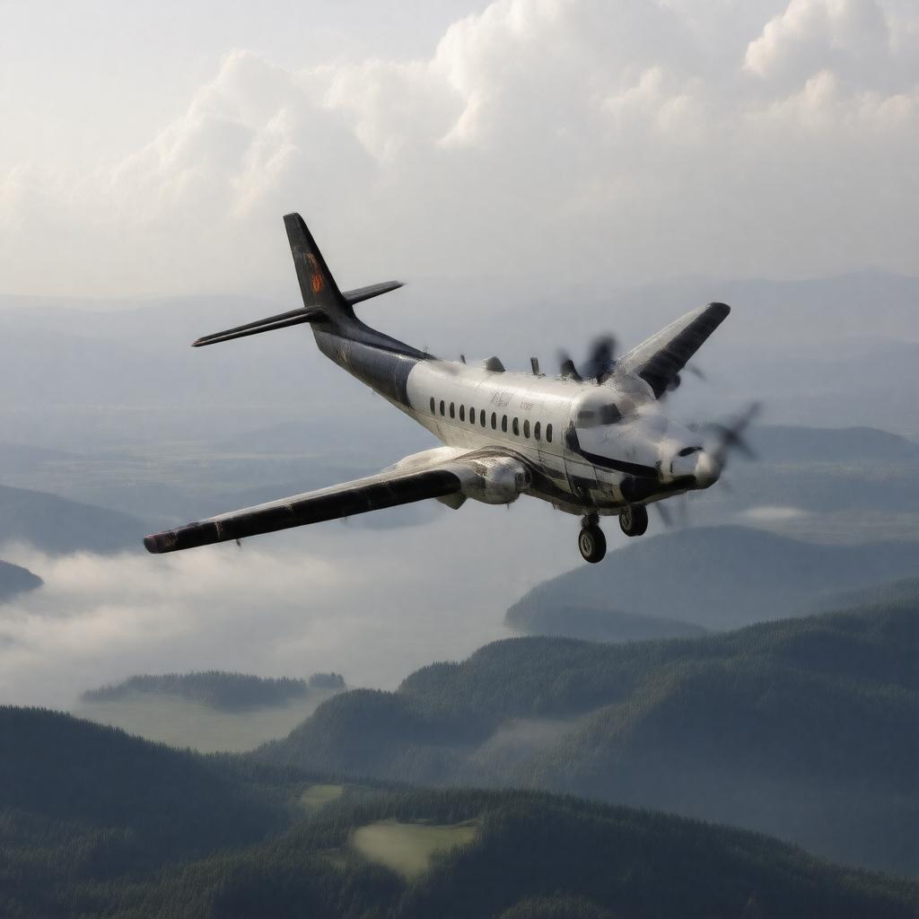 AI-created image of Saab 340