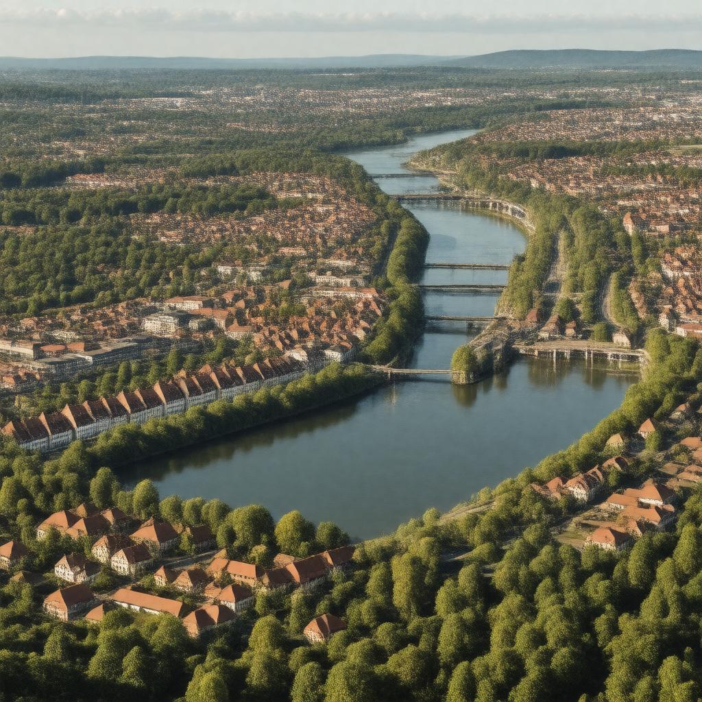 AI-created image of Saarbrücken