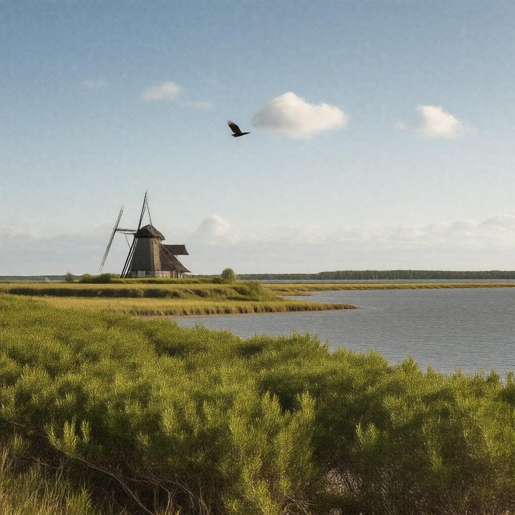 AI-created image of Saaremaa