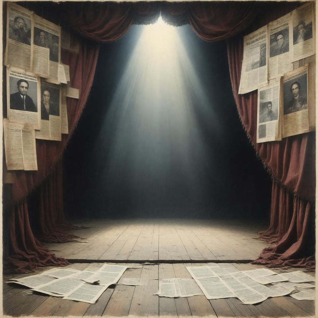 AI-created image of Sabbath's Theater