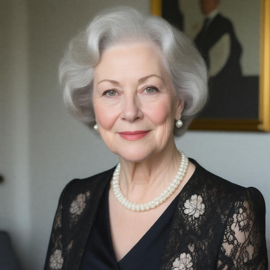 AI-created image of Sabrina Guinness