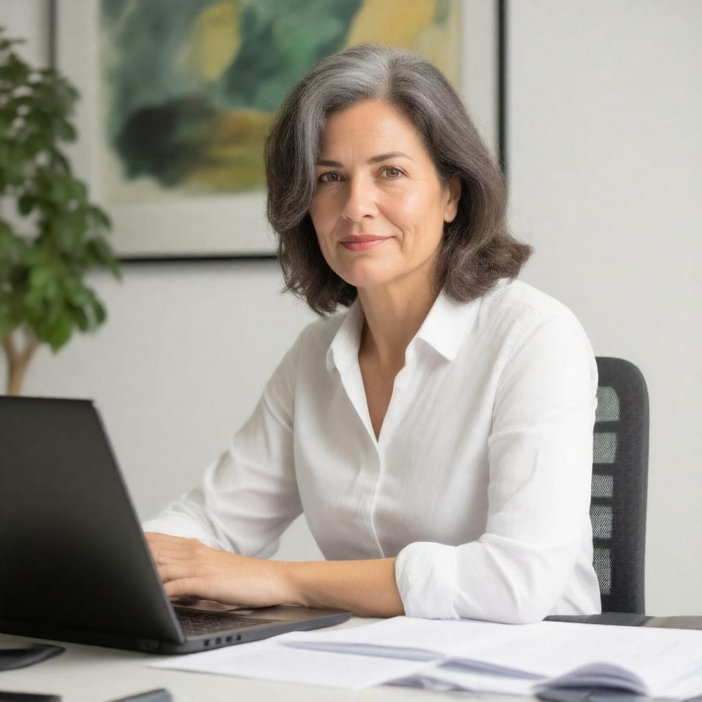 AI-created image of Sabrina Shankman