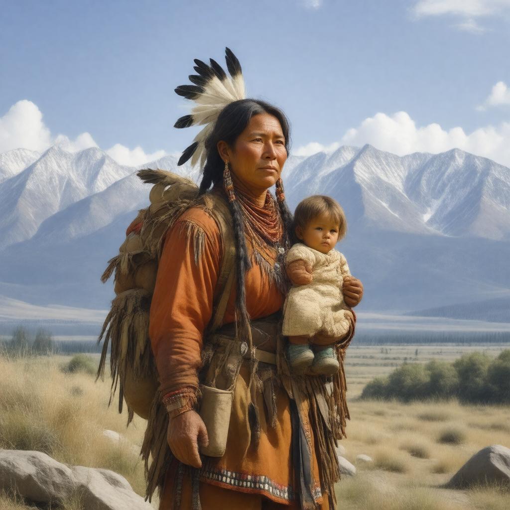 AI-created image of Sacagawea