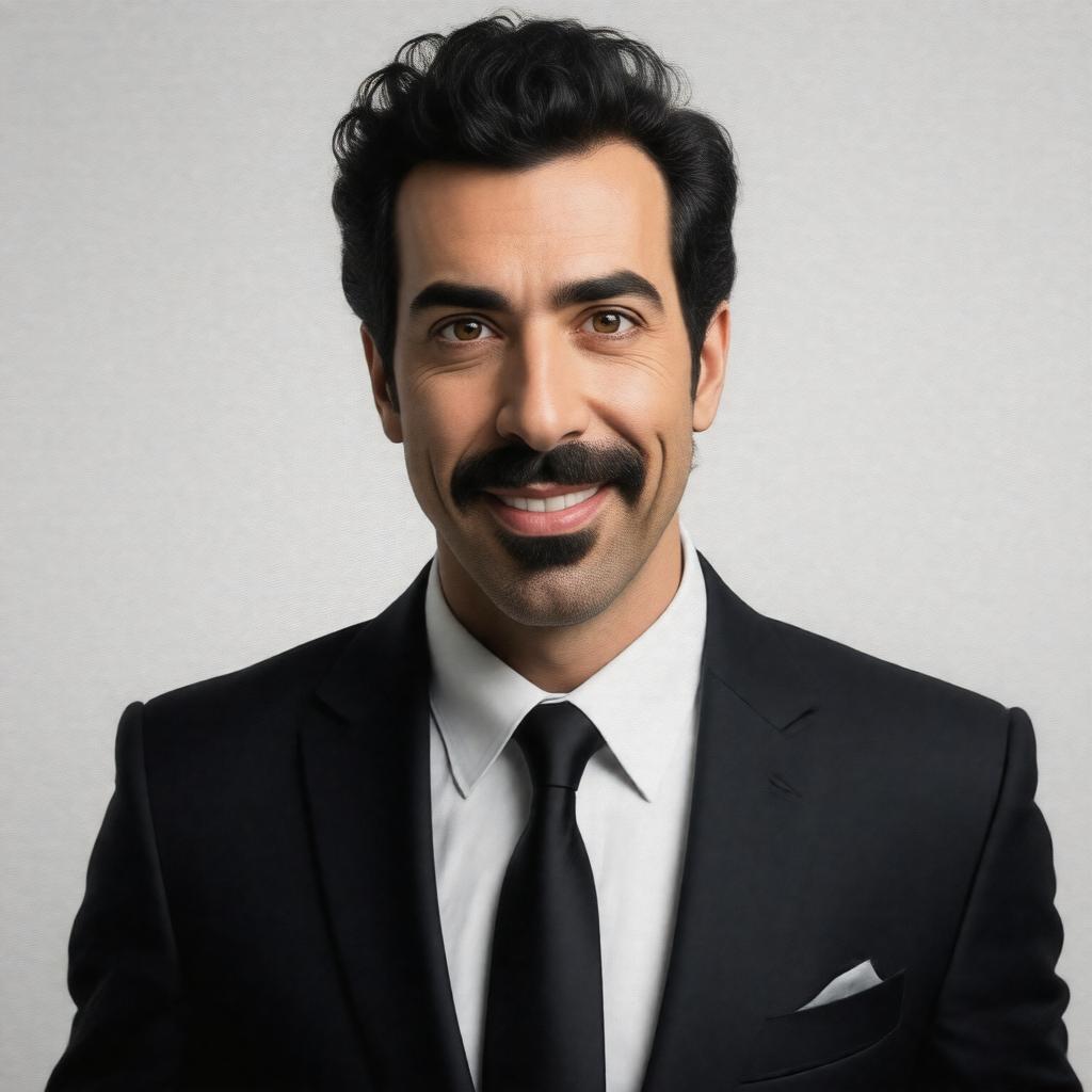 AI-created image of Sacha Baron Cohen