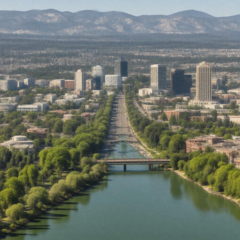 AI-created image of Sacramento