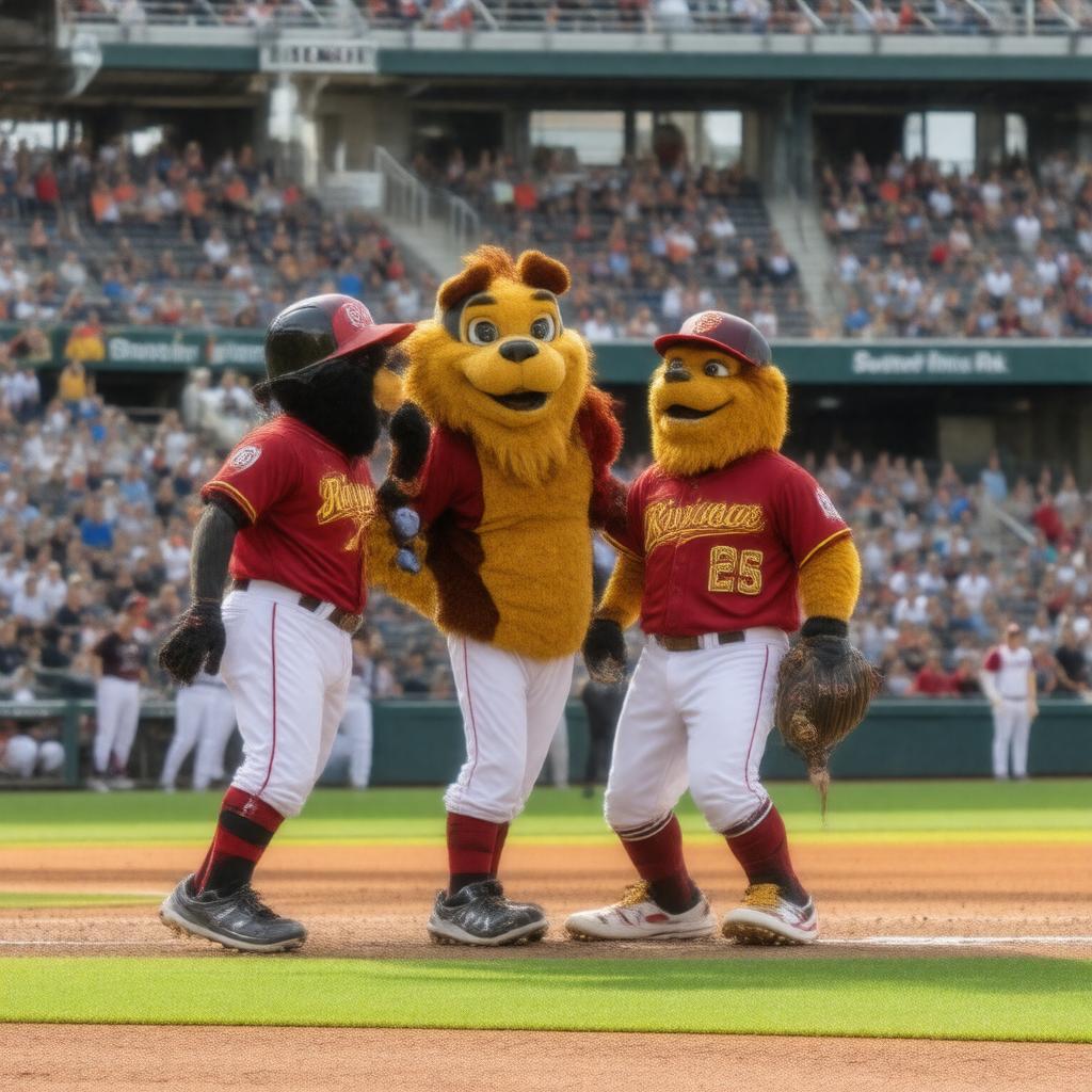 AI-created image of Sacramento River Cats