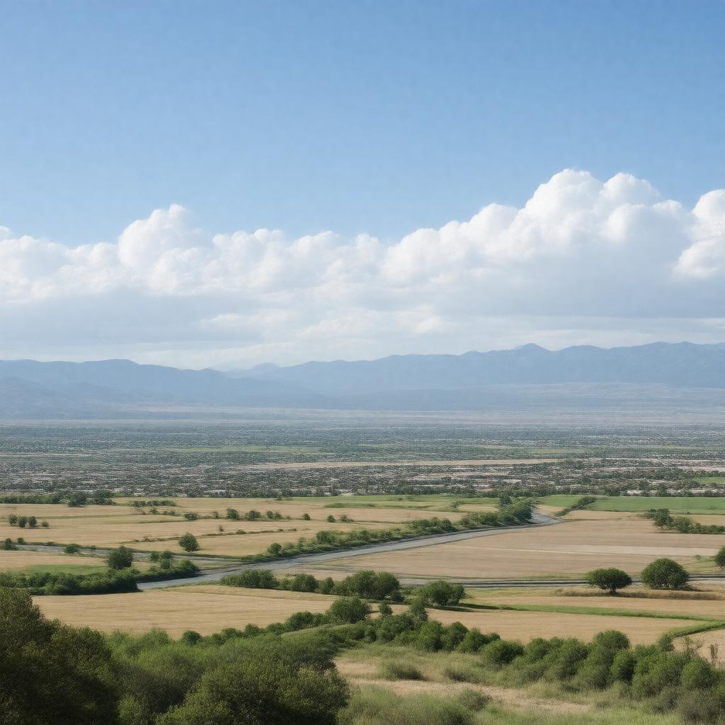 AI-created image of Sacramento Valley