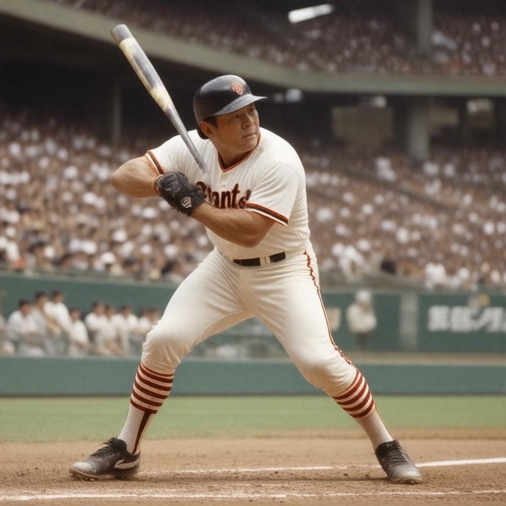 AI-created image of Sadaharu Oh