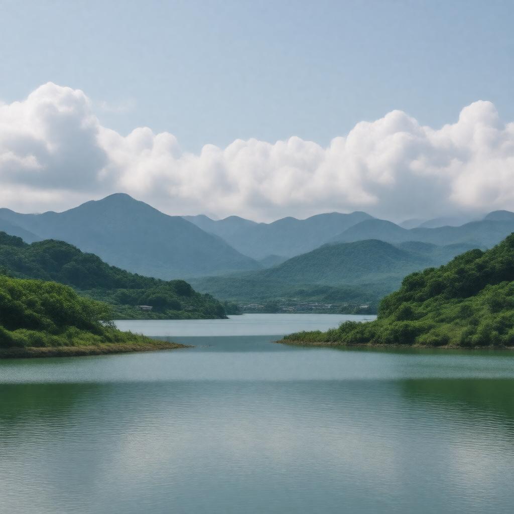 AI-created image of Sado Island