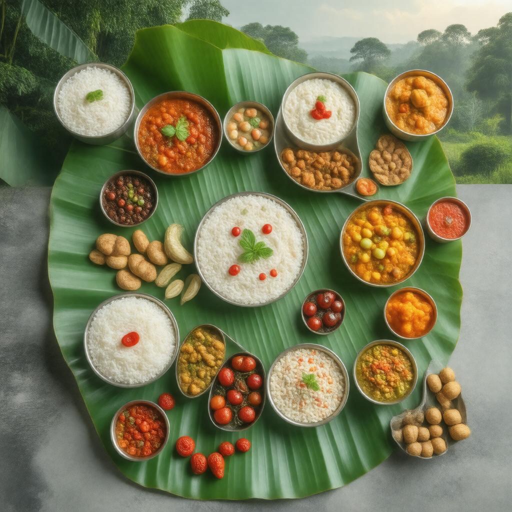 Click to view larger image AI-created image of Sadya