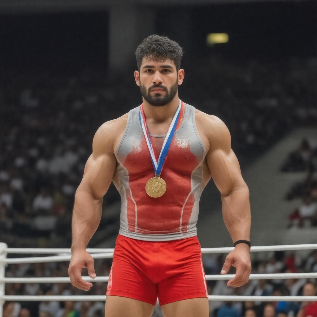 AI-created image of Saeid Abdevali