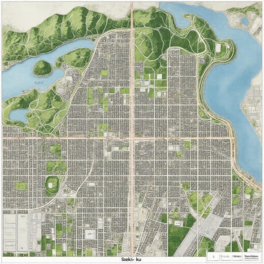 AI-created image of Saeki-ku