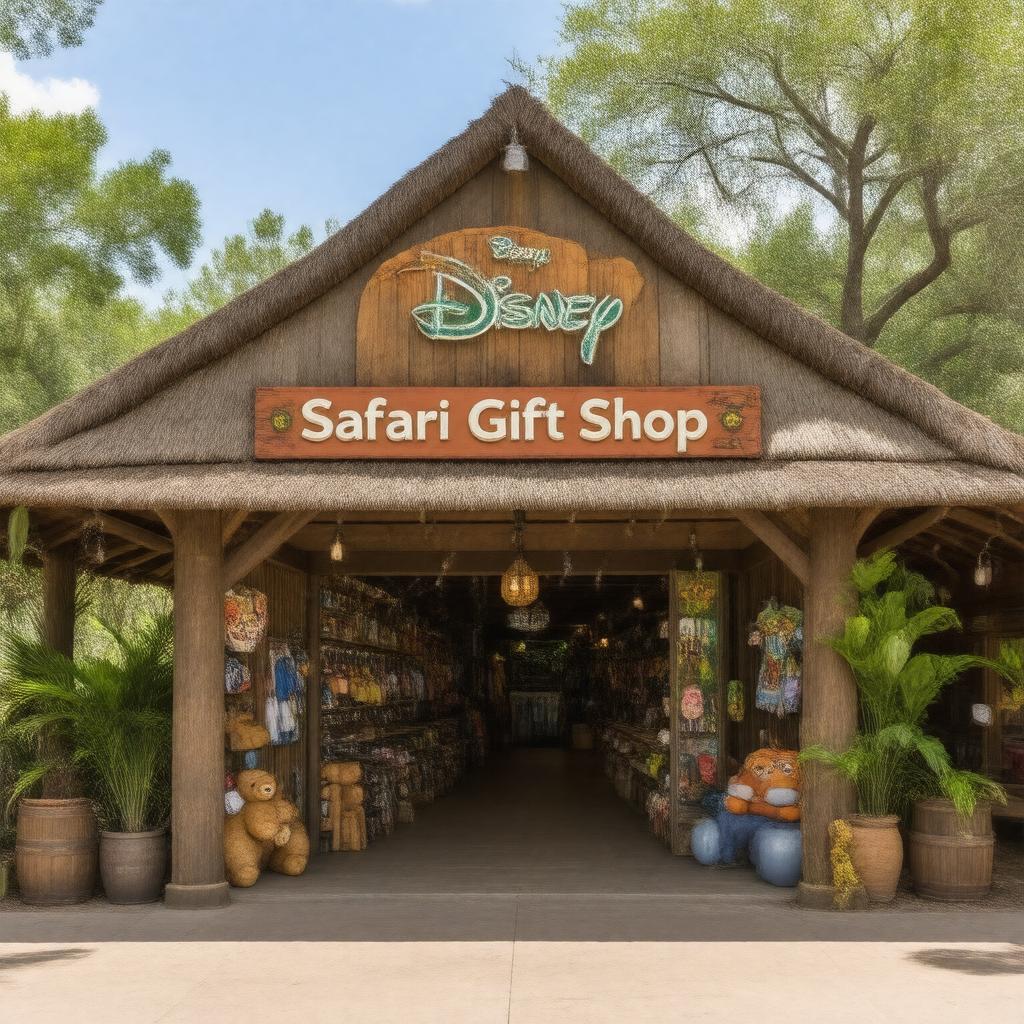 AI-created image of Safari Gift Shop