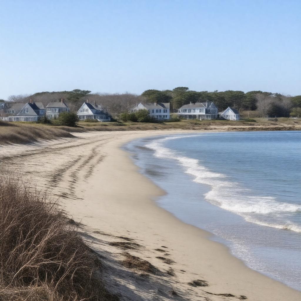AI-created image of Sagamore Beach