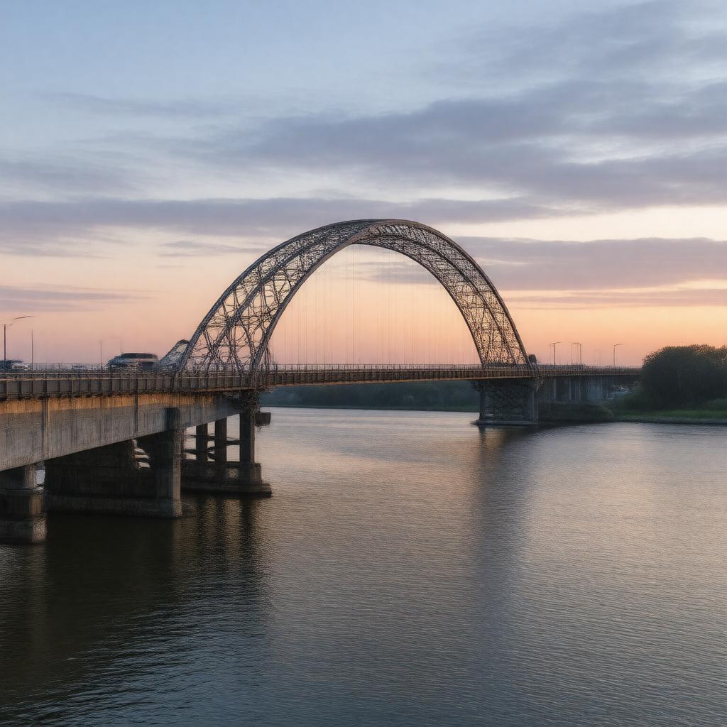 Click to view larger image AI-created image of Sagamore Bridge