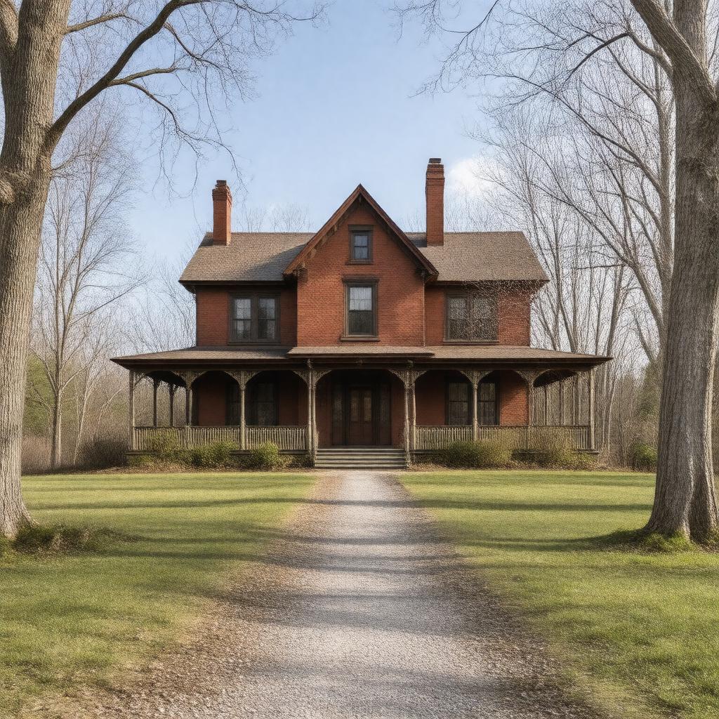 AI-created image of Sagamore Hill