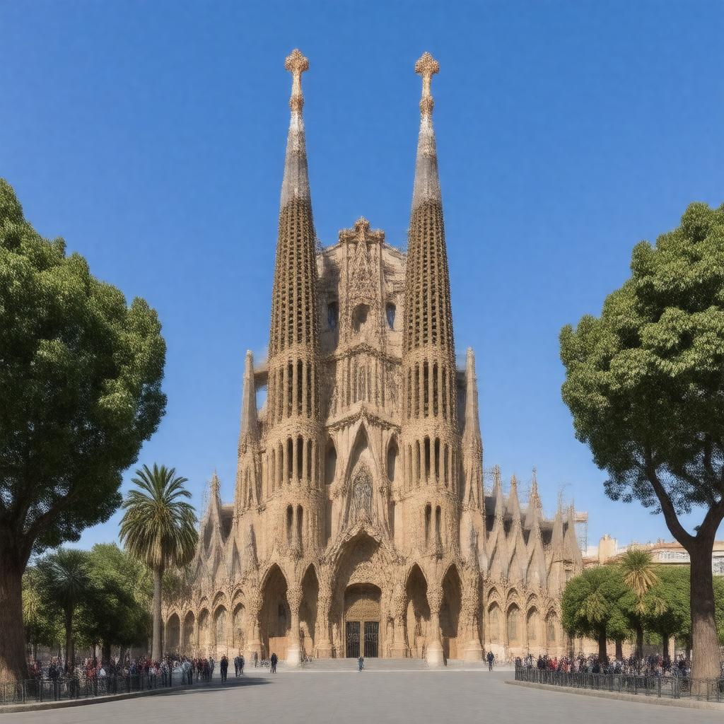 AI-created image of Sagrada Família