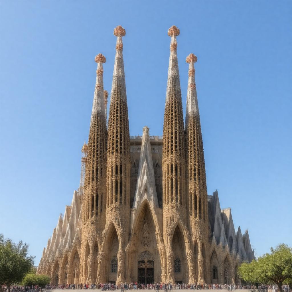 AI-created image of Sagrada Familia