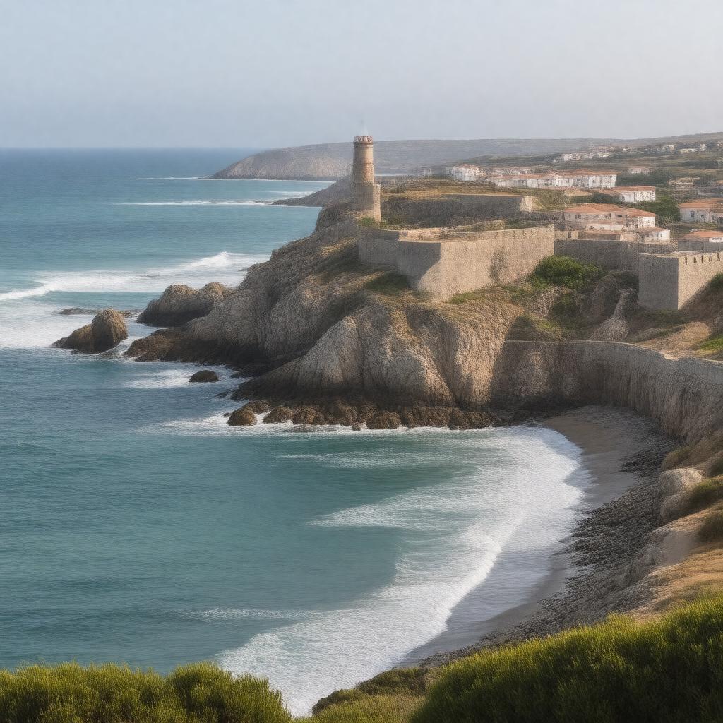 AI-created image of Sagres, Portugal