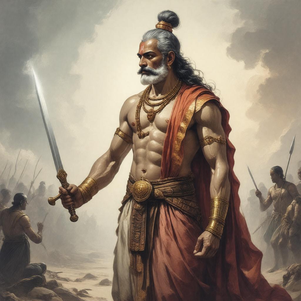 AI-created image of Sahadeva