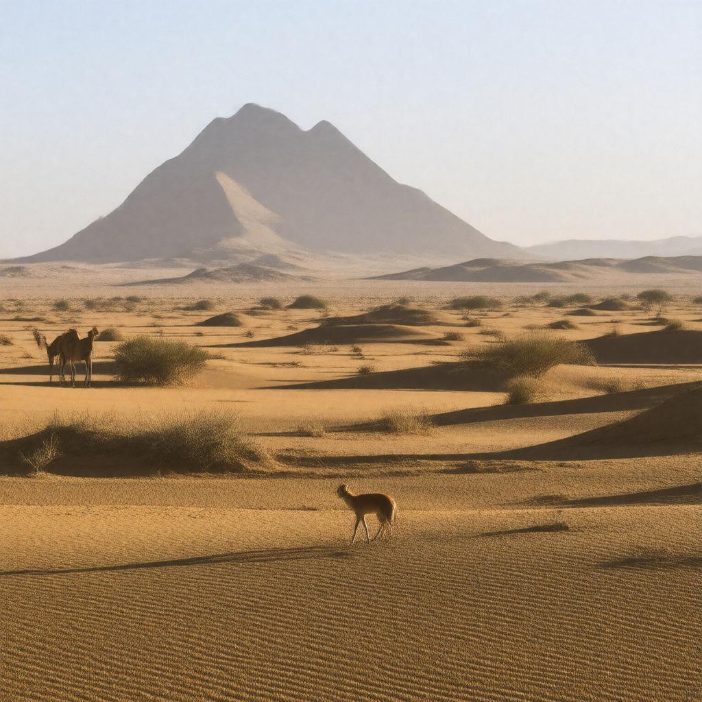 AI-created image of Sahara Desert