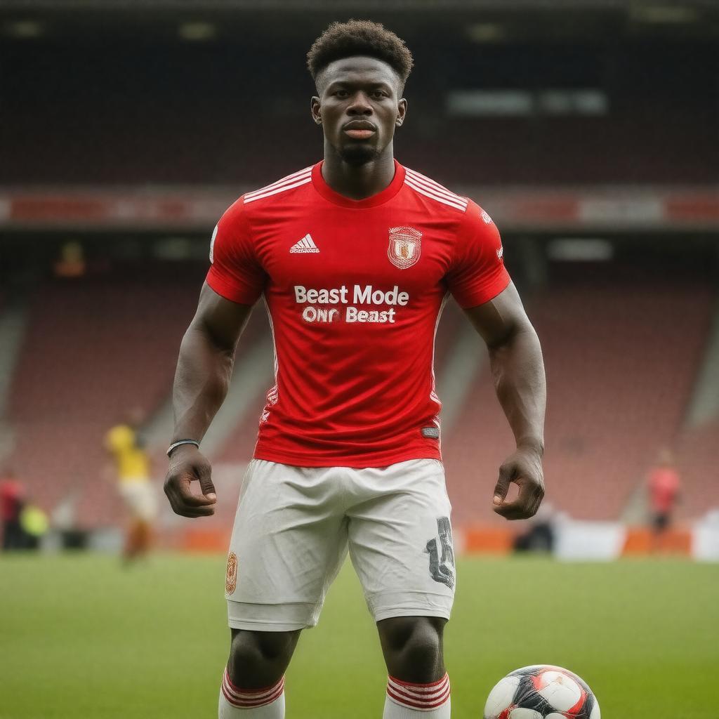 AI-created image of Saheed Adebayo Akinfenwa