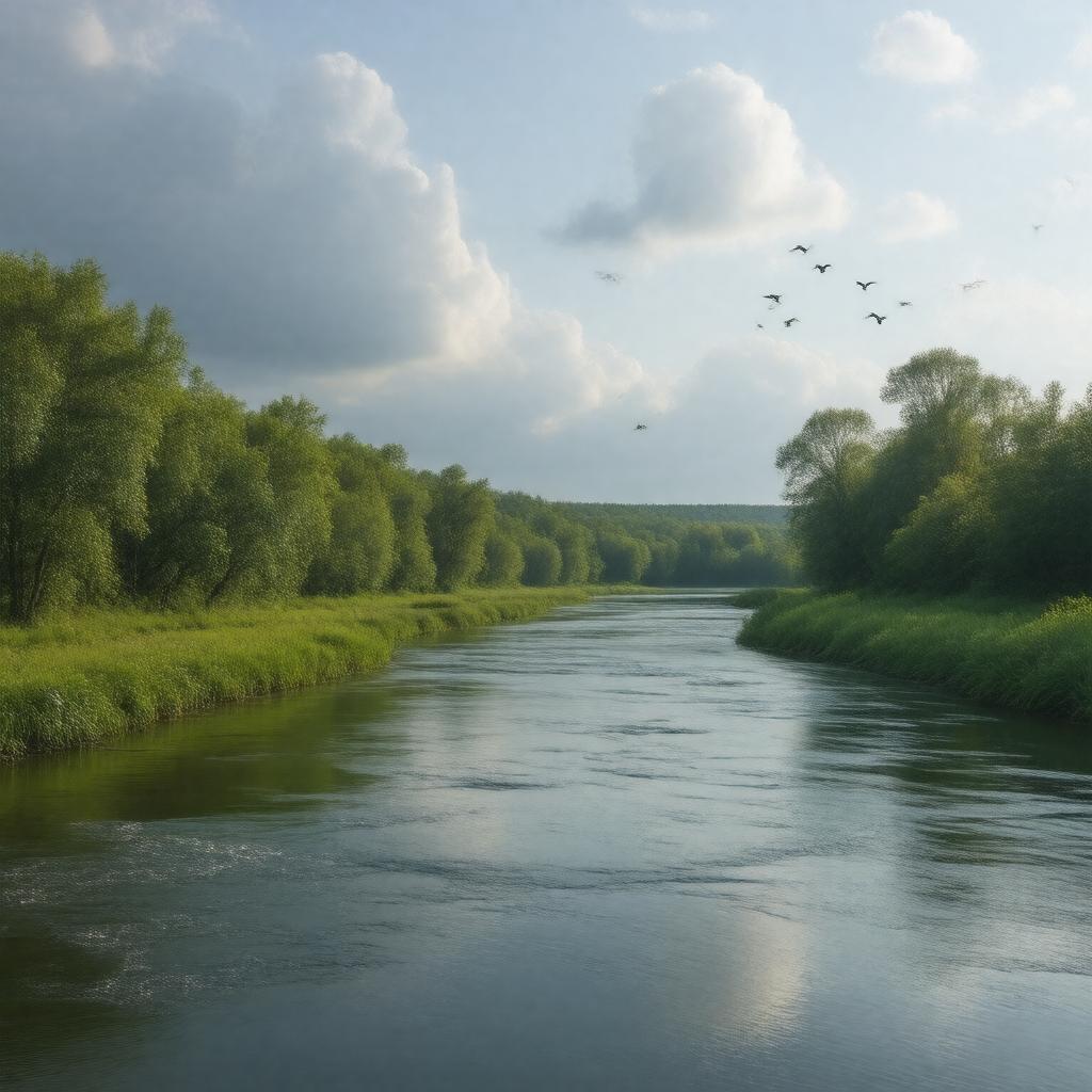 AI-created image of Saint-François River