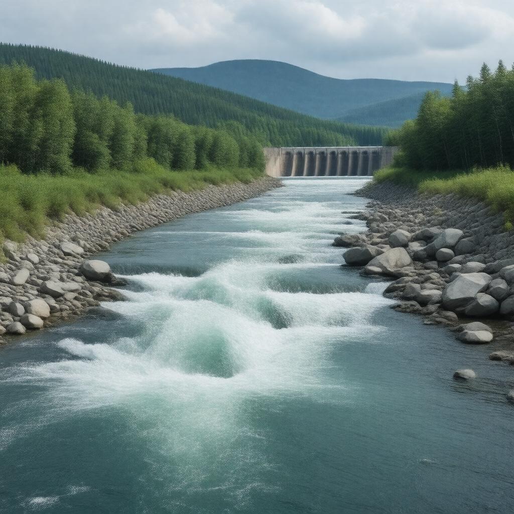 AI-created image of Saint-Maurice River