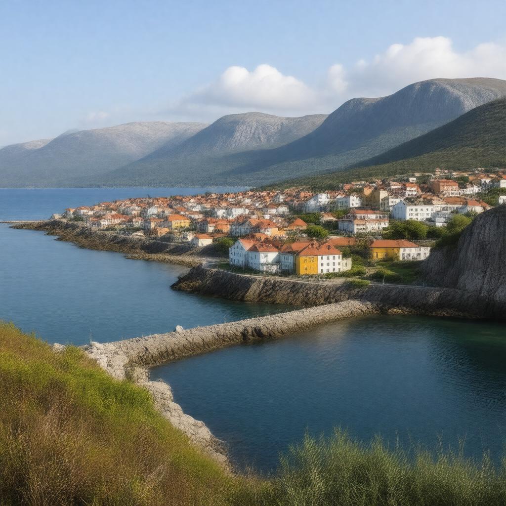 AI-created image of Saint-Pierre