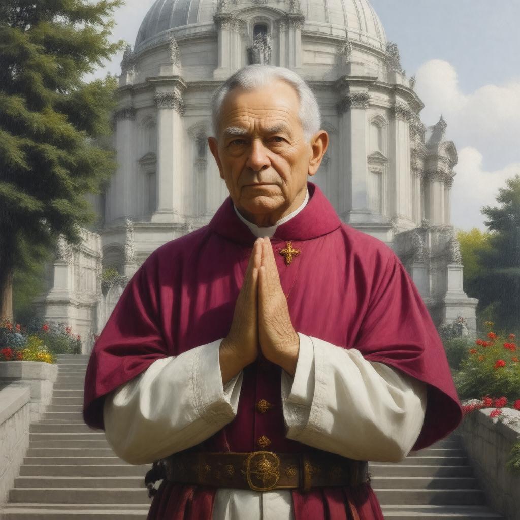 Click to view larger image AI-created image of Saint André Bessette