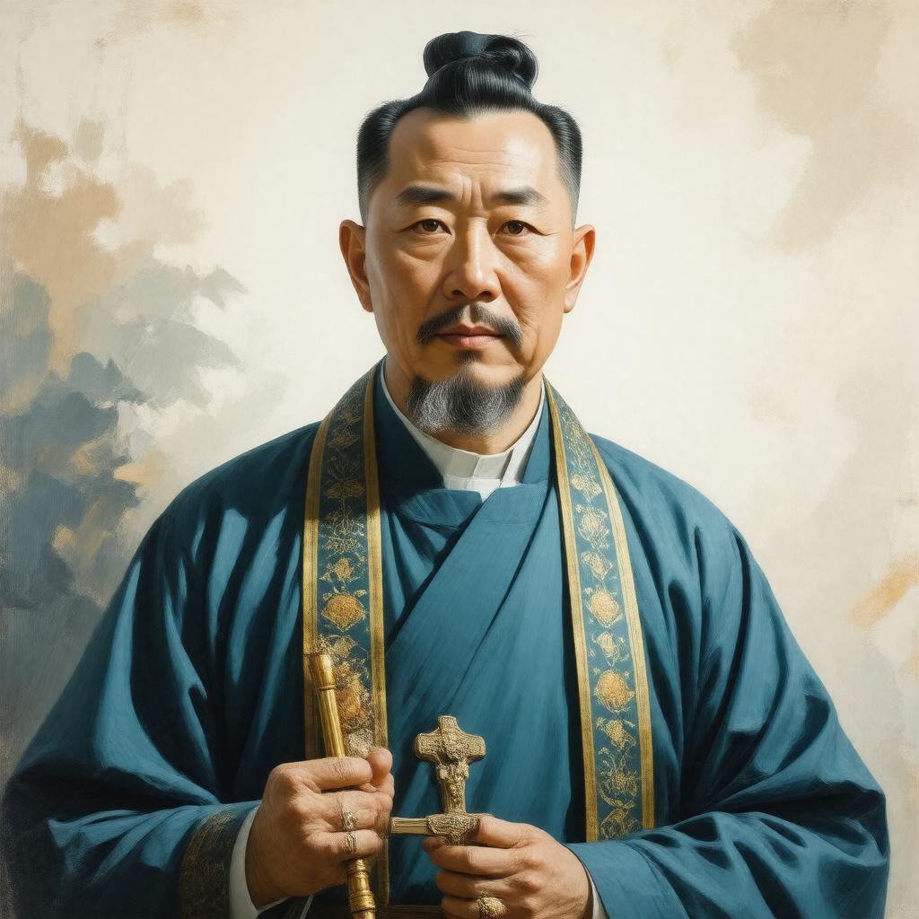 AI-created image of Saint Andrew Kim Taegon
