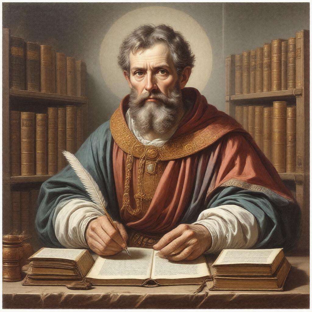 AI-created image of Saint Augustine