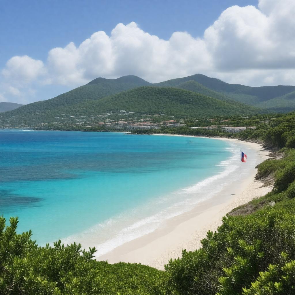 AI-created image of Saint Barthélemy