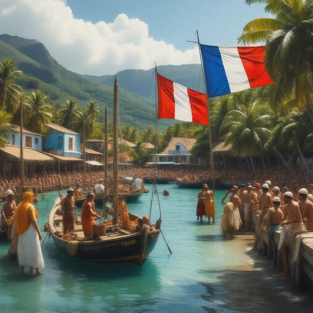 AI-created image of Saint Barthélemy Day