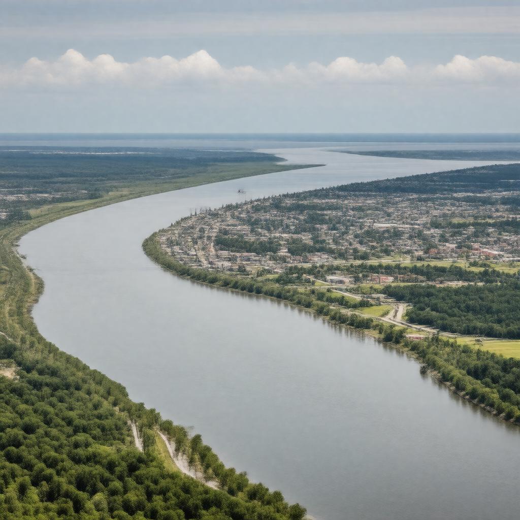 AI-created image of Saint Bernard Parish