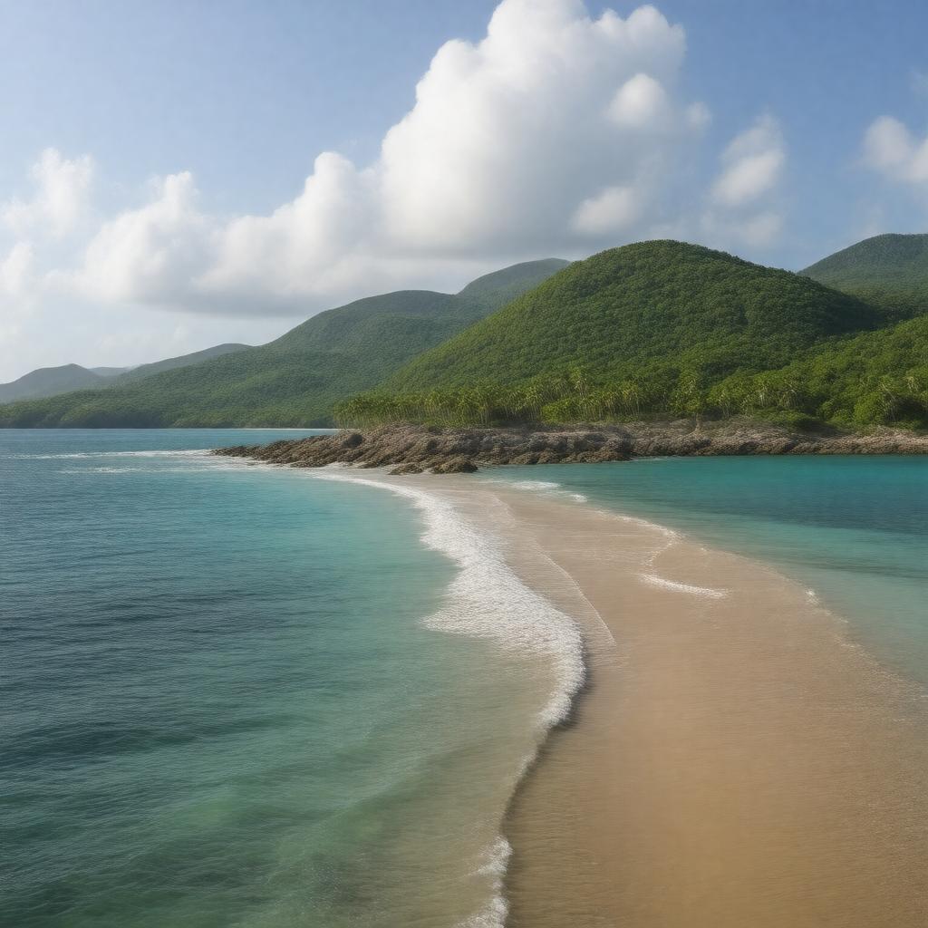 AI-created image of Saint Croix