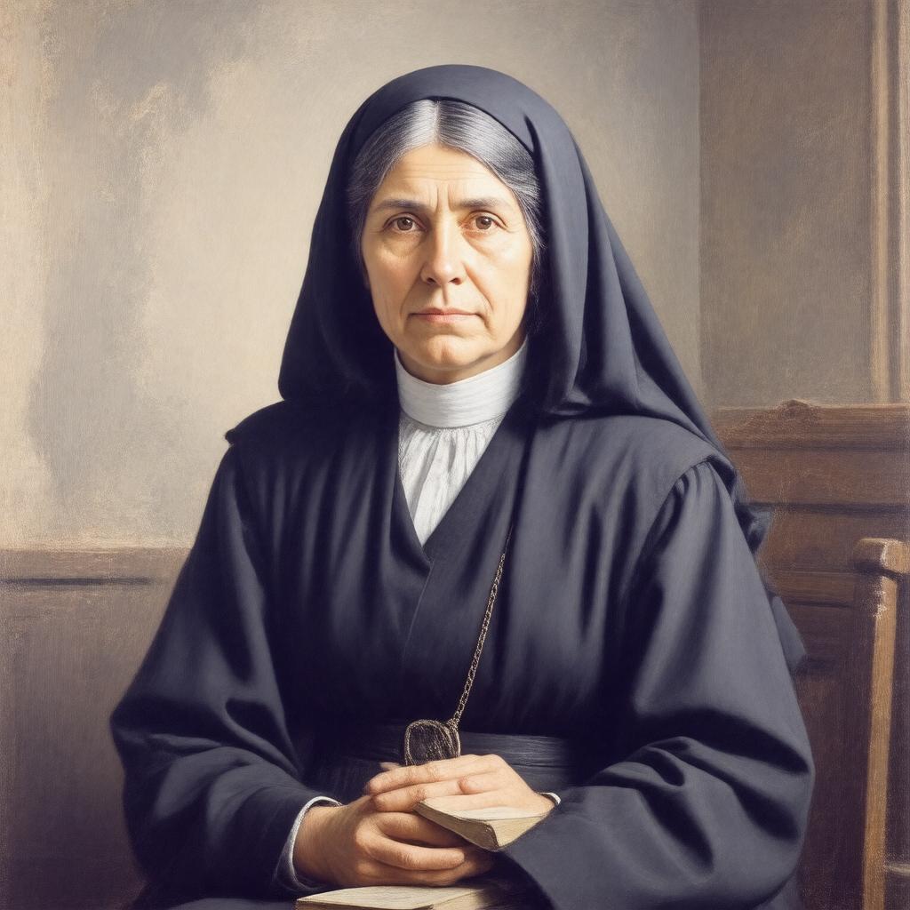 AI-created image of Saint Edith Stein