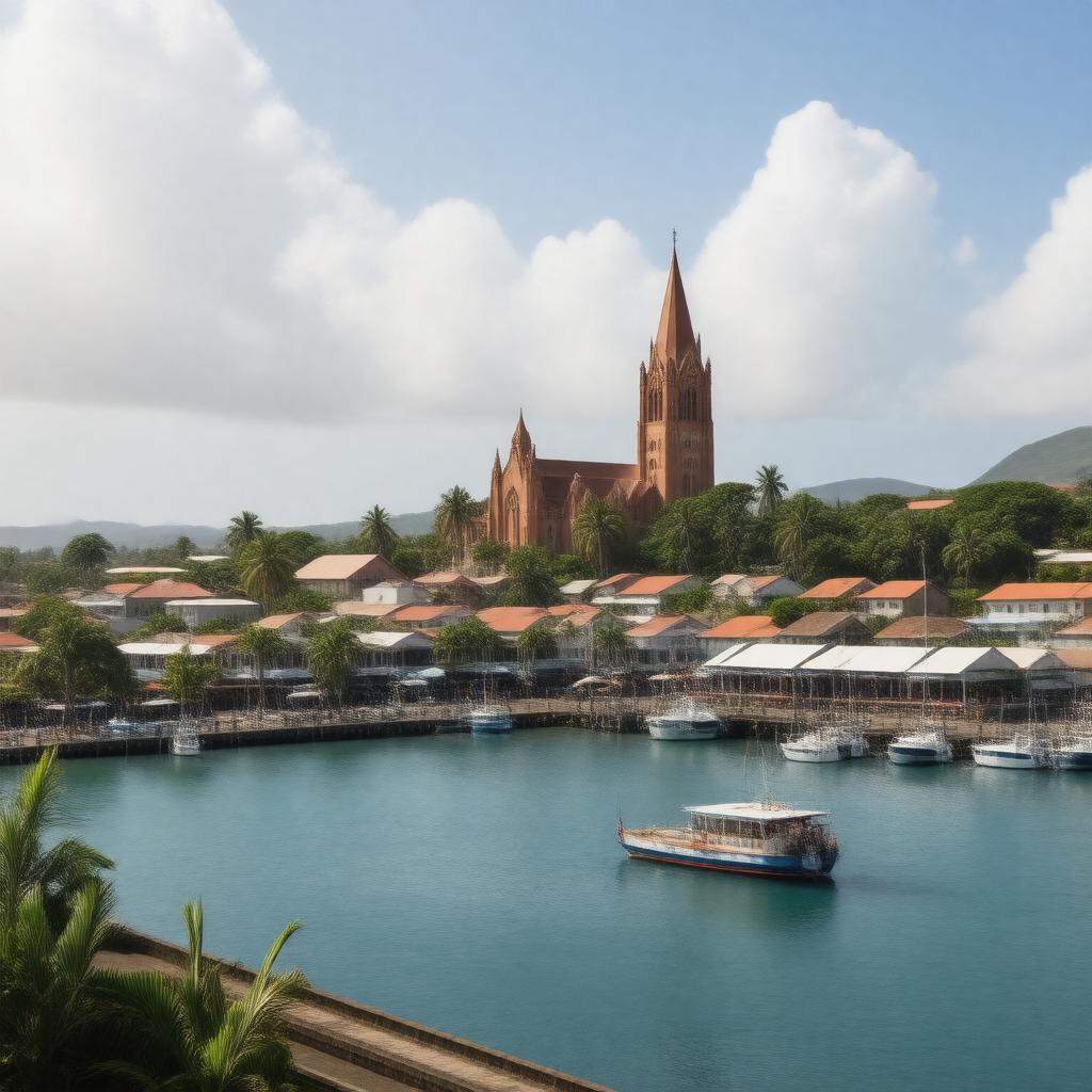 AI-created image of Saint George's