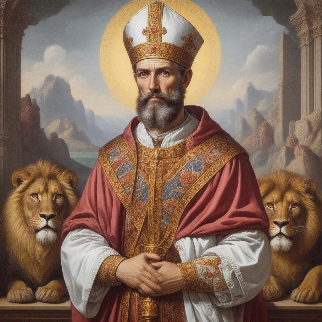 AI-created image of Saint Ignatius of Antioch