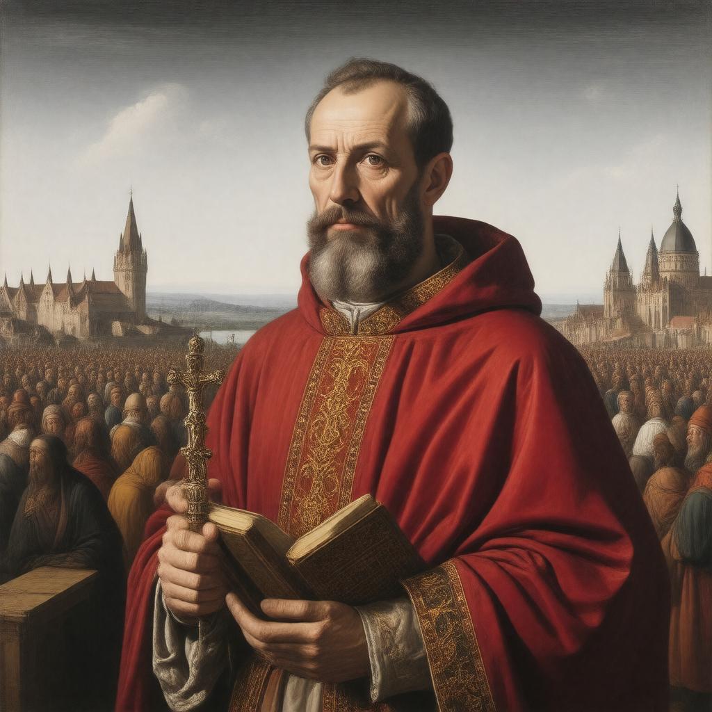 AI-created image of Saint Ignatius of Loyola