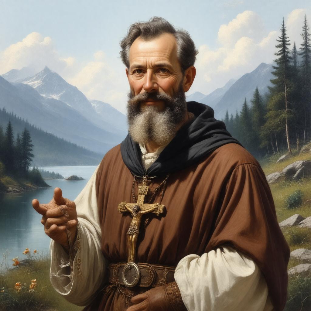 AI-created image of Saint Isaac Jogues