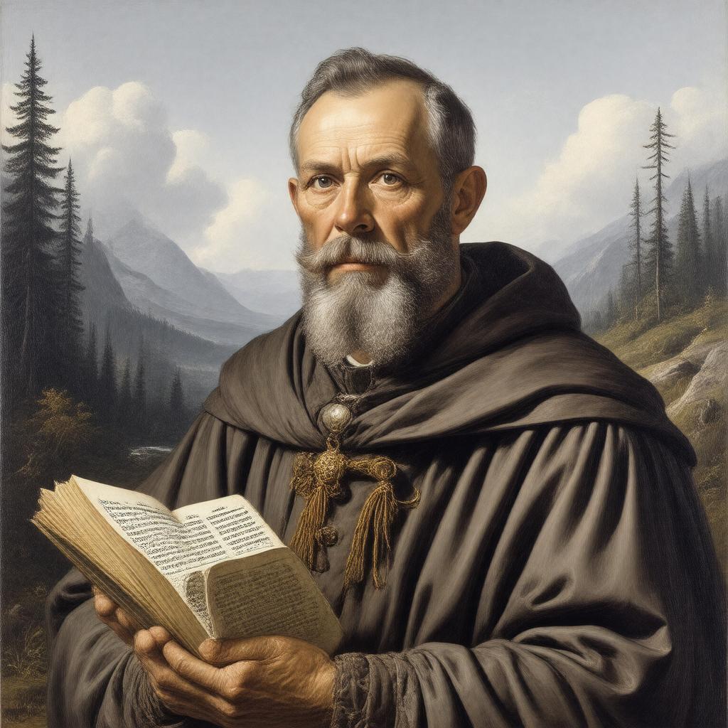 AI-created image of Saint Jean de Brébeuf