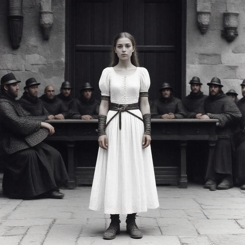 AI-created image of Saint Joan (1957 film)