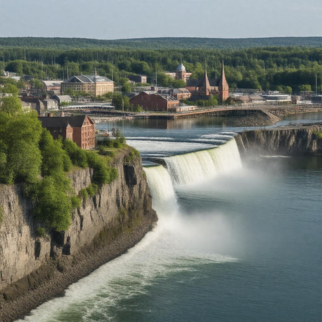 AI-created image of Saint John