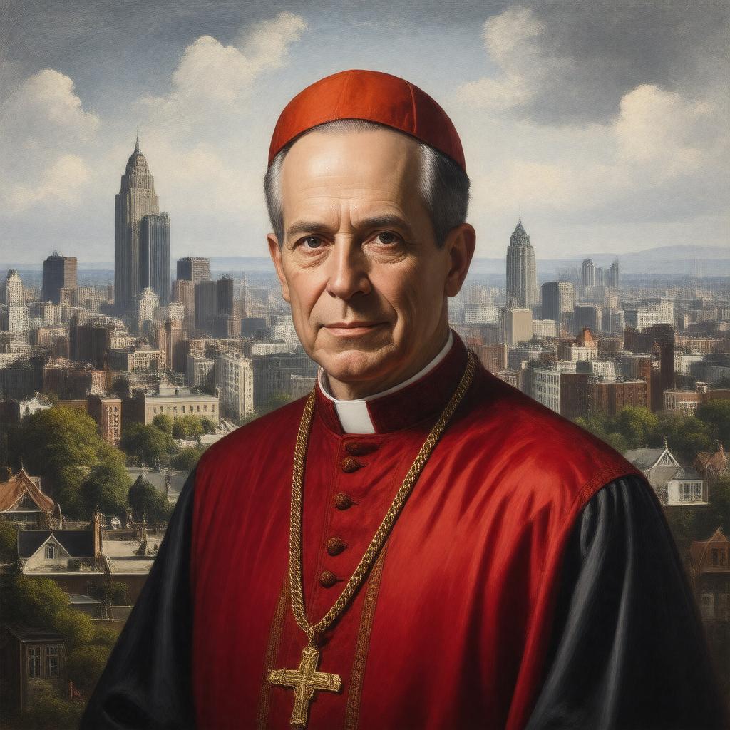 AI-created image of Saint John Neumann