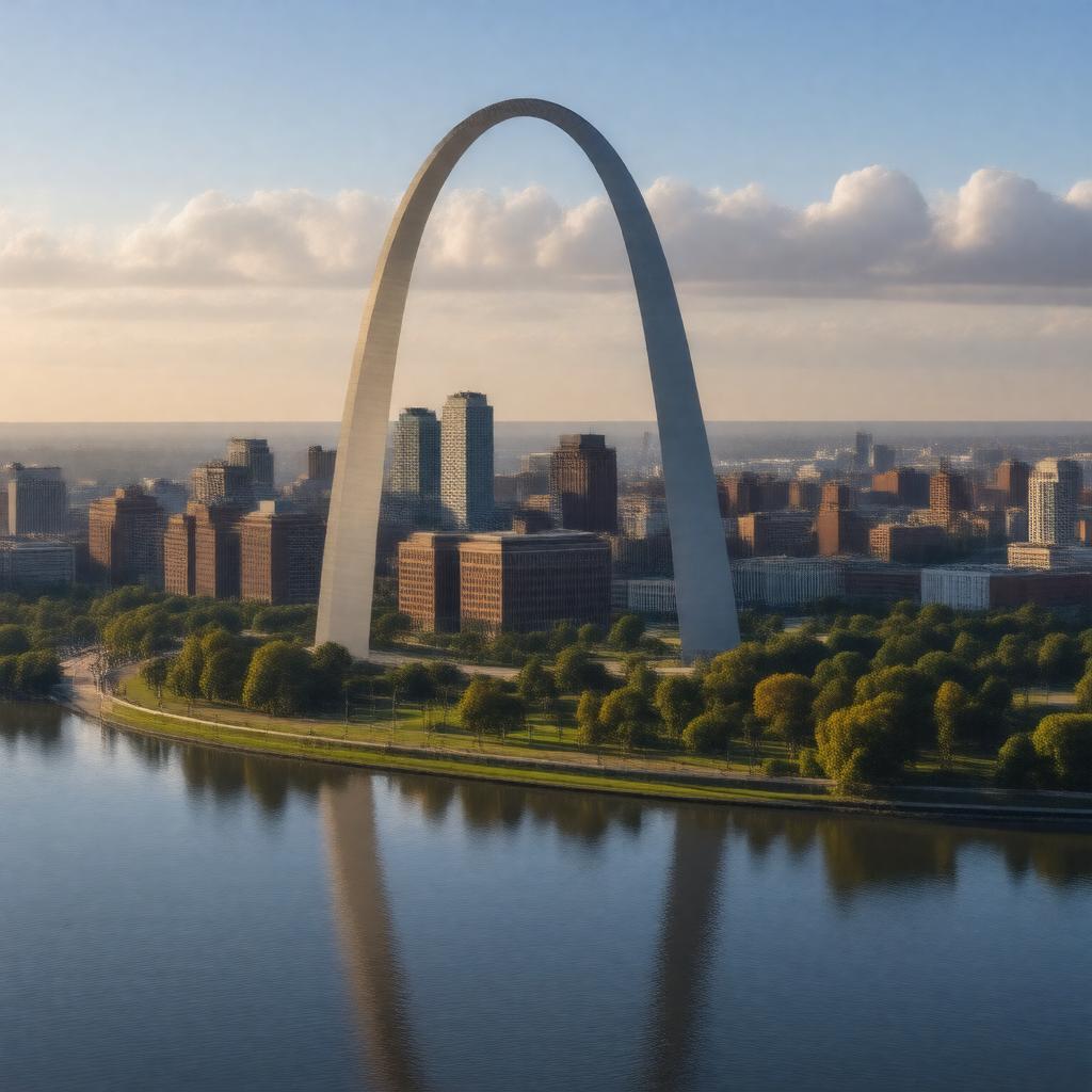 AI-created image of Saint Louis