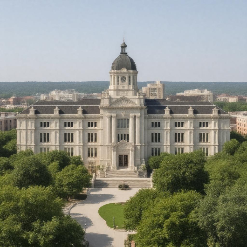 AI-created image of Saint Louis University School of Medicine