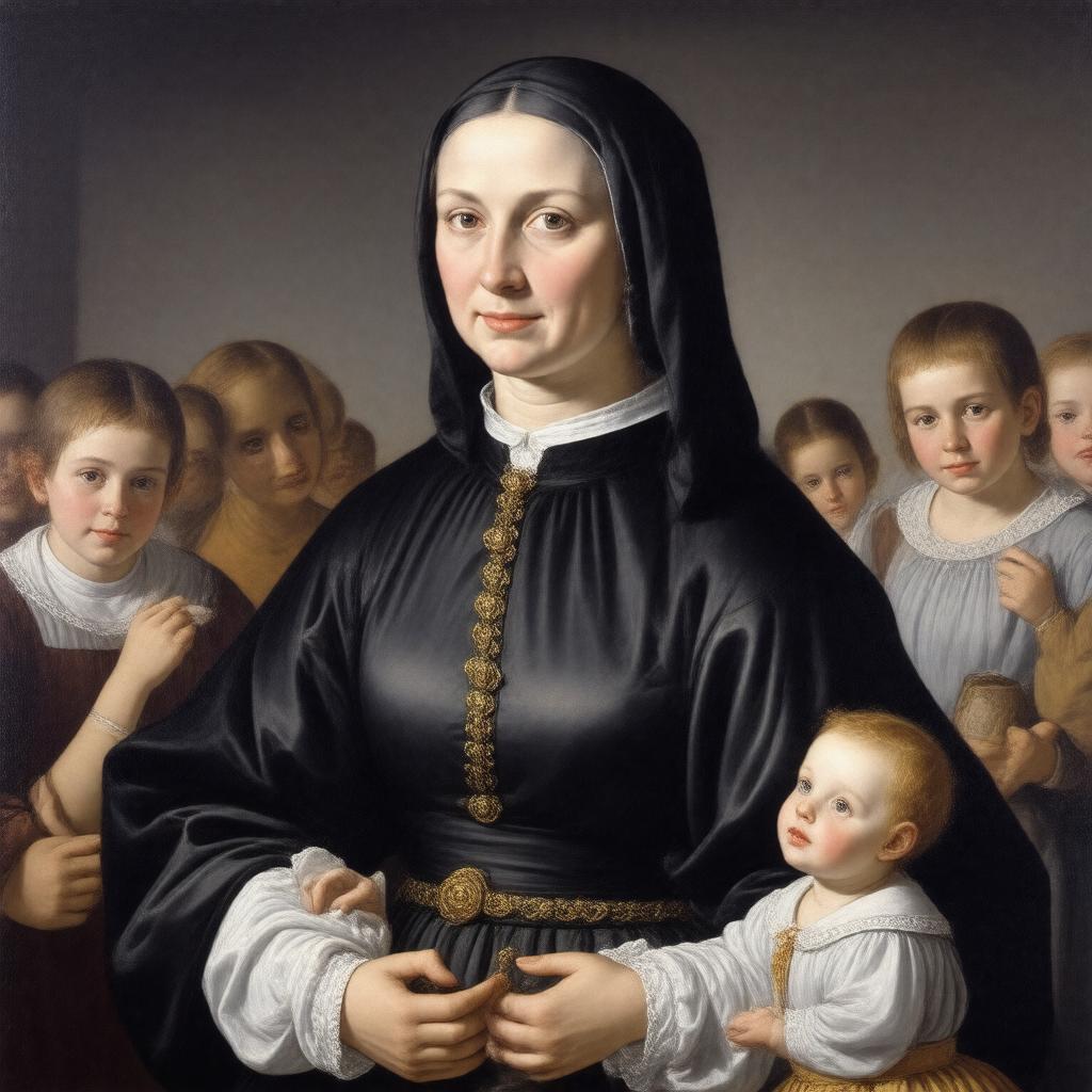 AI-created image of Saint Louise de Marillac