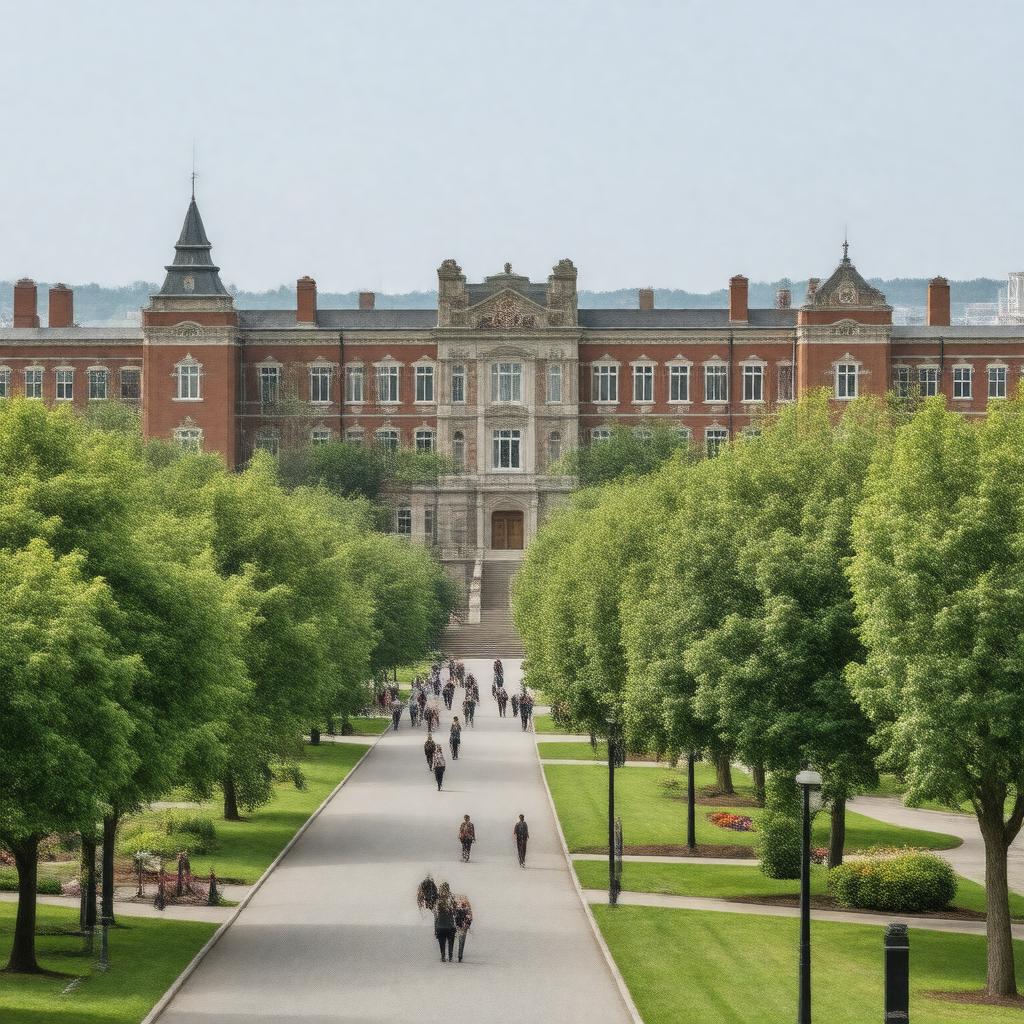 AI-created image of Saint Mary's University