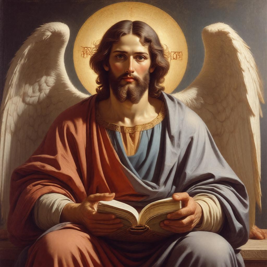 AI-created image of Saint Matthew